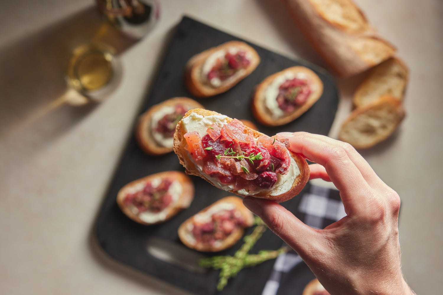 Creamy Cranberry Bacon Bites