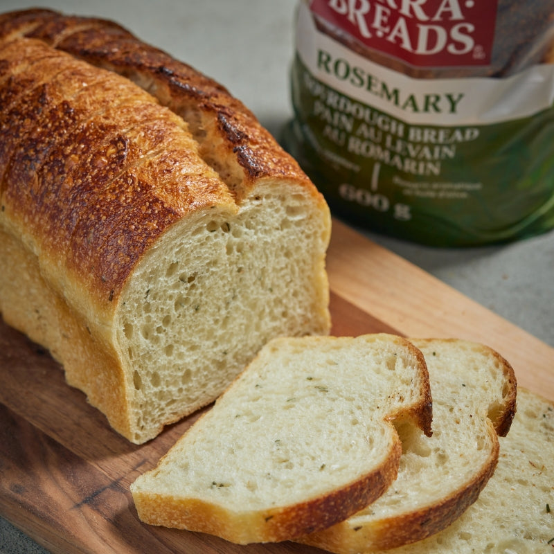 Rosemary Sourdough Sliced